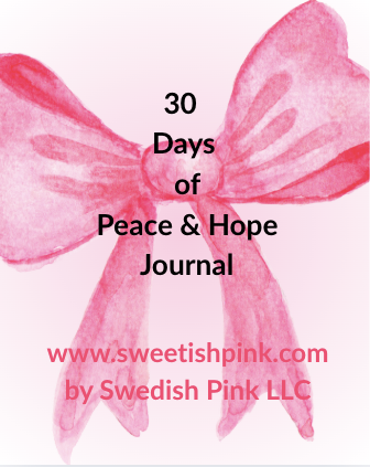 30 Days of Peace & Hope | Printable Christian Journal | Scripture, Devotional & Reflection for Anxiety & Trauma